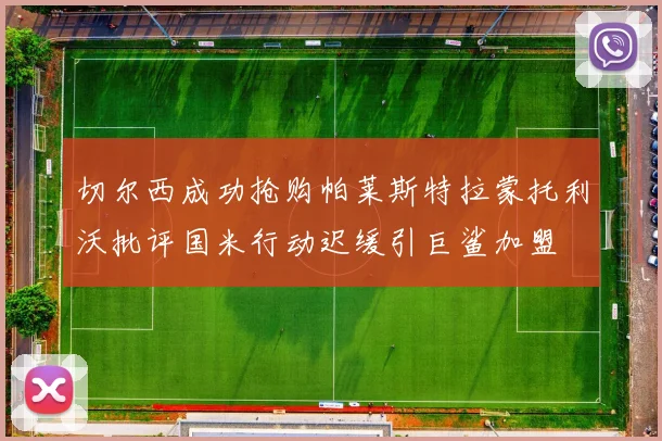 切尔西成功抢购帕莱斯特拉蒙托利沃批评国米行动迟缓引巨鲨加盟